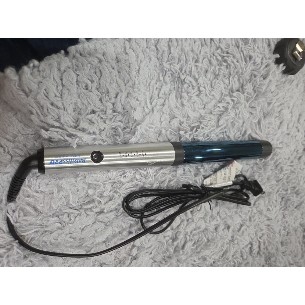 Babyliss Pro Nano Titanium Spring Curling Iron NEW NEVER USED Tested B23